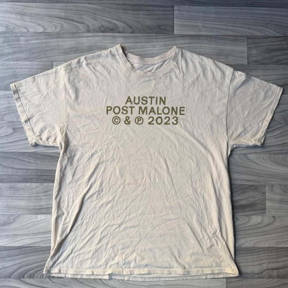 Post Malone If Y'all Weren't Here I'd Be Crying Tour T-Shirt XXL